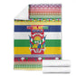 Afro Christmas in Central African Republic Blanket Merry Christmas - African Pride