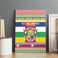 Afro Christmas in Central African Republic Canvas Wall Art Merry Christmas - African Pride