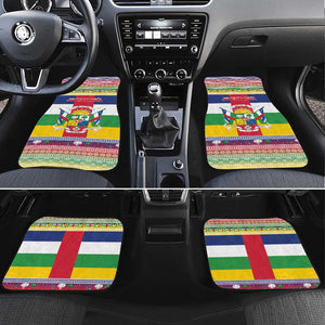 Afro Christmas in Central African Republic Car Mats Merry Christmas - African Pride