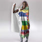 Afro Christmas in Central African Republic Hooded Blanket Merry Christmas - African Pride