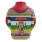 Afro Christmas in Central African Republic Hoodie Merry Christmas - African Pride