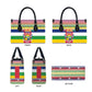 Central African Republic Christmas Leather Bag Joyeux Noel
