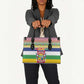 Central African Republic Christmas Leather Bag Joyeux Noel