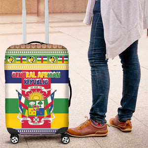 Afro Christmas in Central African Republic Luggage Cover Merry Christmas - African Pride