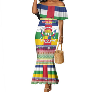 Afro Christmas in Central African Republic Mermaid Dress Merry Christmas - African Pride