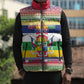 Central African Republic Christmas Sleeveless Puffer Jacket Joyeux Noel