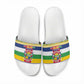 Central African Republic Christmas Slide Sandals Joyeux Noel
