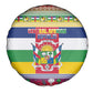 Afro Christmas in Central African Republic Spare Tire Cover Merry Christmas - African Pride
