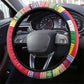 Afro Christmas in Central African Republic Steering Wheel Cover Merry Christmas - African Pride