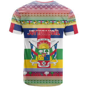 Afro Christmas in Central African Republic T shirt Merry Christmas - African Pride