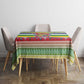 Afro Christmas in Central African Republic Tablecloth Merry Christmas - African Pride