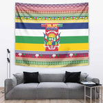 Afro Christmas in Central African Republic Tapestry Merry Christmas - African Pride
