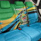 Tanzania Uhuru Day Back Car Seat Cover Coat Of Arms - Sports Style - African Pride