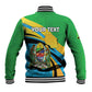 Personalized Tanzania Uhuru Day Baseball Jacket Coat Of Arms - Sports Style - African Pride
