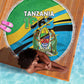 Tanzania Uhuru Day Beach Blanket Coat Of Arms - Sports Style - African Pride