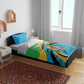 Tanzania Uhuru Day Bedding Set Coat Of Arms - Sports Style - African Pride