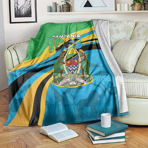 Tanzania Uhuru Day Blanket Coat Of Arms - Sports Style - African Pride