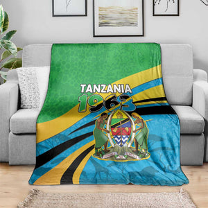 Tanzania Uhuru Day Blanket Coat Of Arms - Sports Style - African Pride