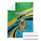Tanzania Uhuru Day Blanket Coat Of Arms - Sports Style - African Pride