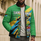Personalized Tanzania 1963 Bomber Puffer Jacket Happy Independence Day