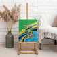Tanzania Uhuru Day Canvas Wall Art Coat Of Arms - Sports Style - African Pride