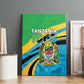 Tanzania Uhuru Day Canvas Wall Art Coat Of Arms - Sports Style - African Pride