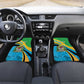 Personalized Tanzania Uhuru Day Car Mats Coat Of Arms - Sports Style - African Pride