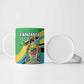 Personalized Tanzania 1963 Ceramic Mug Happy Independence Day