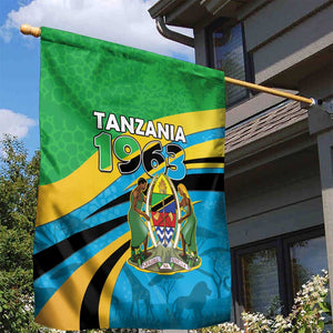 Tanzania Uhuru Day Garden Flag Coat Of Arms - Sports Style - African Pride