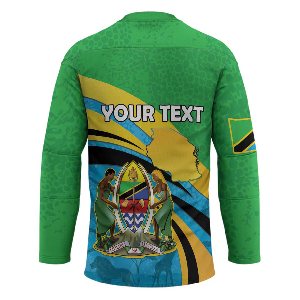 Personalized Tanzania 1963 Hockey Jersey Happy Independence Day