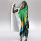 Tanzania Uhuru Day Hooded Blanket Coat Of Arms - Sports Style - African Pride