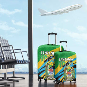 Tanzania Uhuru Day Luggage Cover Coat Of Arms - Sports Style - African Pride