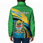 Personalized Tanzania 1963 Padded Jacket Happy Independence Day
