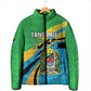 Personalized Tanzania 1963 Padded Jacket Happy Independence Day