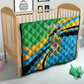 Tanzania Uhuru Day Quilt Coat Of Arms - Sports Style - African Pride