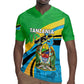 Personalized Tanzania Uhuru Day Rugby Jersey Coat Of Arms - Sports Style - African Pride