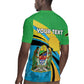 Personalized Tanzania Uhuru Day Rugby Jersey Coat Of Arms - Sports Style - African Pride