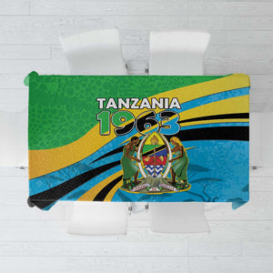 Tanzania Uhuru Day Tablecloth Coat Of Arms - Sports Style - African Pride