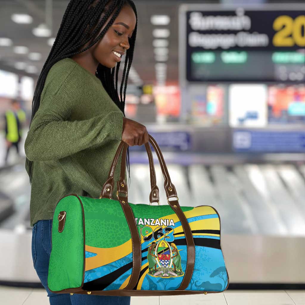 Tanzania 1963 Travel Bag Happy Independence Day