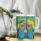 Personalized Tanzania Uhuru Day Tumbler With Handle Coat Of Arms - Sports Style - African Pride