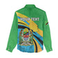 Personalized Tanzania Uhuru Day Women Casual Shirt Coat Of Arms - Sports Style - African Pride