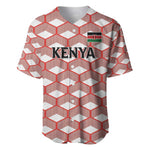 Personalized Kenya Athletics Baseball Jersey White Jersey - African Pride