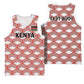 Personalized Kenya Athletics Basketball Jersey White Jersey - African Pride