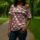 Personalized Kenya Athletics White Jersey Cross Shoulder Shirt