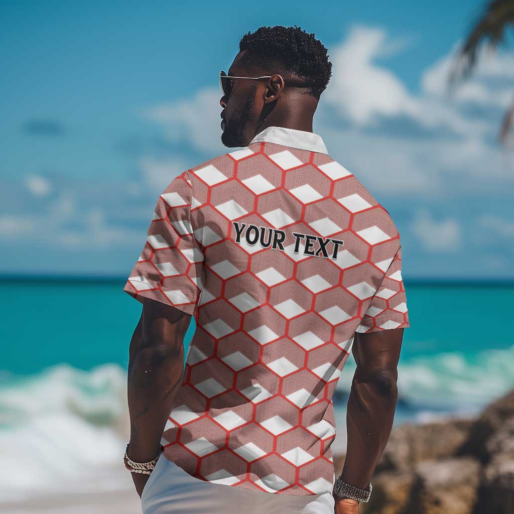 Personalized Kenya Athletics Hawaiian Shirt White Jersey - African Pride