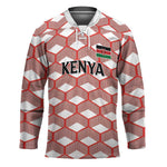 Personalized Kenya Athletics White Jersey Hockey Jersey