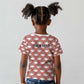 Personalized Kenya Athletics Kid T shirt White Jersey - African Pride