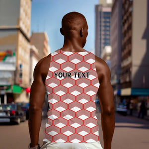 Personalized Kenya Athletics Men Tank Top White Jersey - African Pride