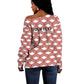 Personalized Kenya Athletics Off Shoulder Sweater White Jersey - African Pride