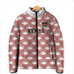 Personalized Kenya Athletics White Jersey Padded Jacket